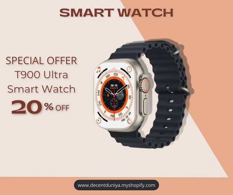 T900 Ultra Smart Watch in 3500 only 1
