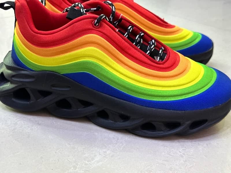 rainbow shoes brand new 1