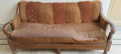 lasani wood Sofa set