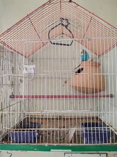 slightly used cage, almost new condition