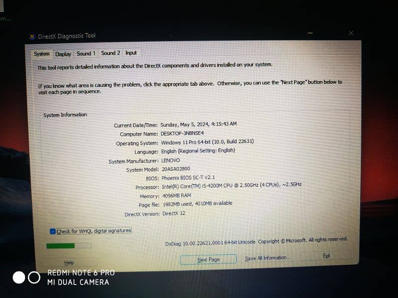 Lenovo ThinkPad i5 4th generation laptop 1