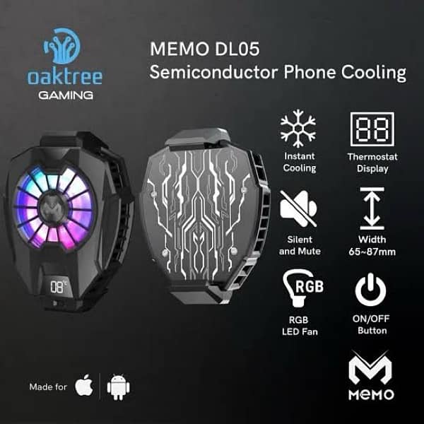 memo dl05 cooling fan for mobile box pack 2