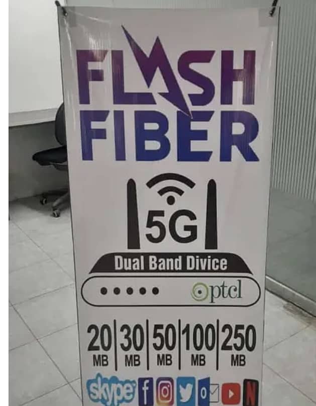Flash Fiber free install same day All over the Dina city 2