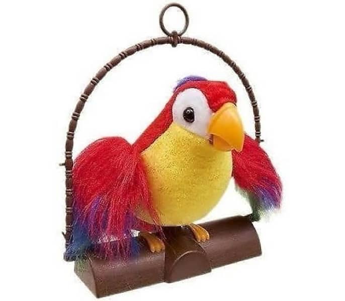 Talk back talking parrot, Beautiful toy for kids, Talking parrot 3