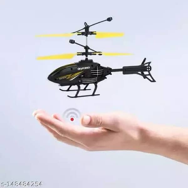 2 in 1 remote and hand sensor control helicopter for kids 7