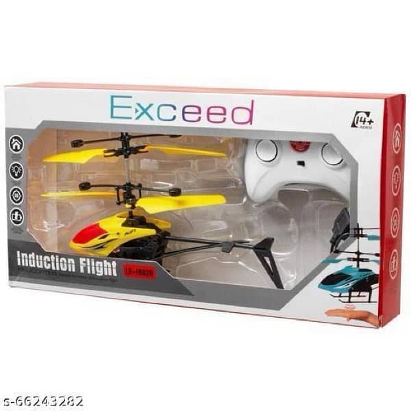2 in 1 remote and hand sensor control helicopter for kids 9