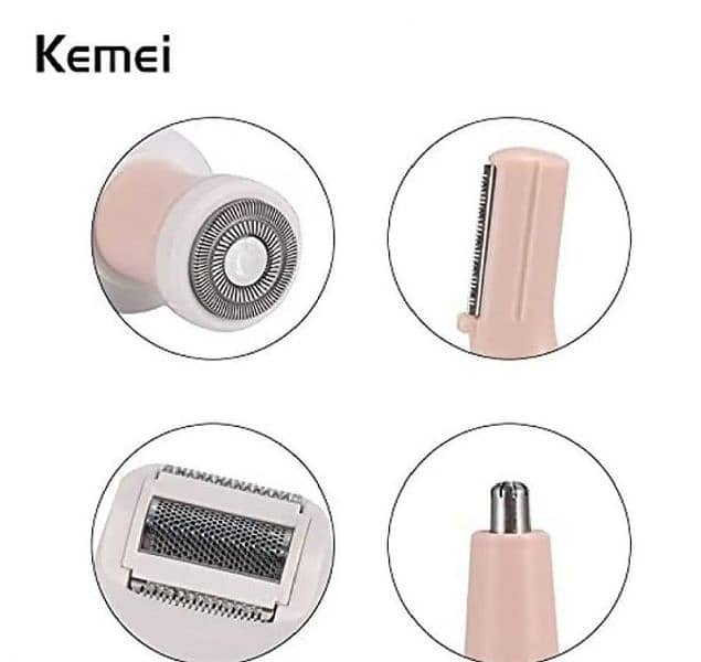 4 In 1 Hair Remover Electric Trimmer For Women 2