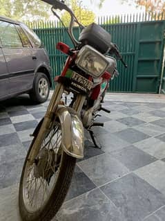 Honda CD 70 Model 2014 in an eminent condition.