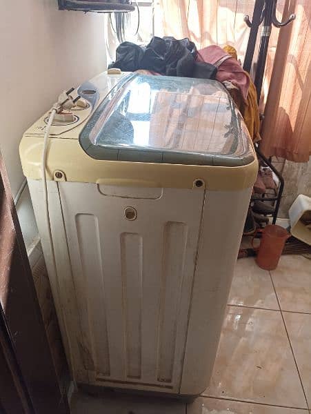 Washing machine with dryer - Jackpot semi auto 0