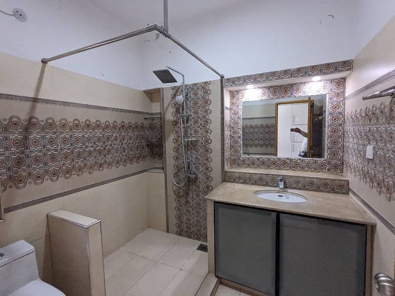 Brand New 12 Marla Modern Stylish Leatest Accomodation Luxery Need And Clean Second Entry Upper Portion Available For Rent In Johertown Lahore. 15
