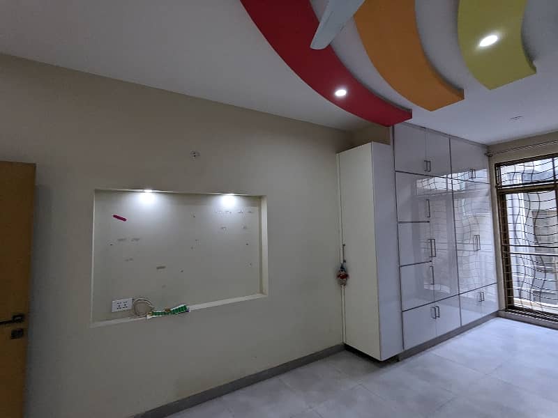 Brand New 12 Marla Modern Stylish Leatest Accomodation Luxery Need And Clean Second Entry Upper Portion Available For Rent In Johertown Lahore. 16