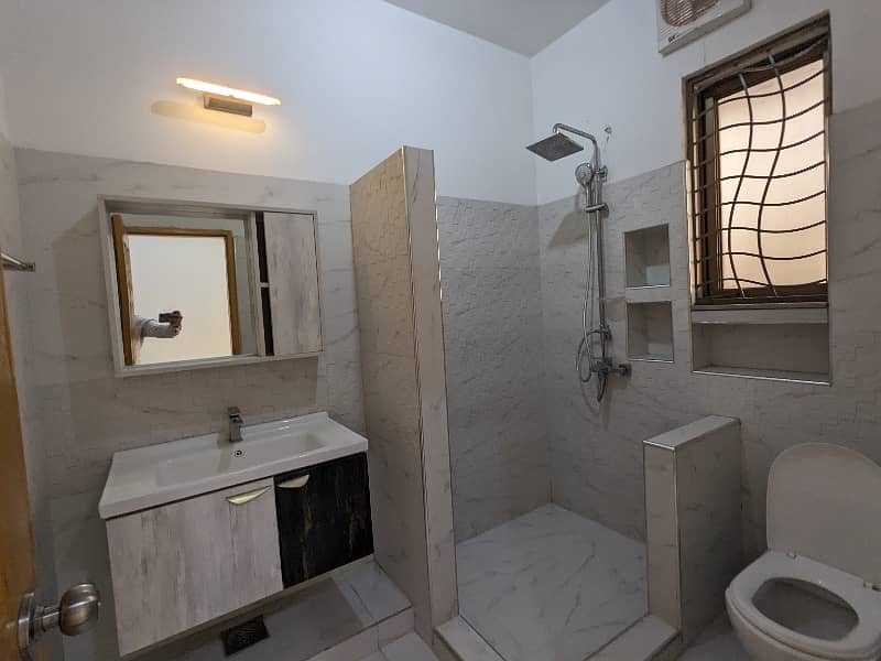 Brand New 12 Marla Modern Stylish Leatest Accomodation Luxery Need And Clean Second Entry Upper Portion Available For Rent In Johertown Lahore. 23