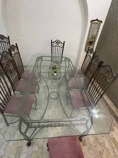 wrought iron big table