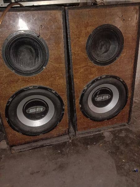 High Bass Speaker 2x Available 3