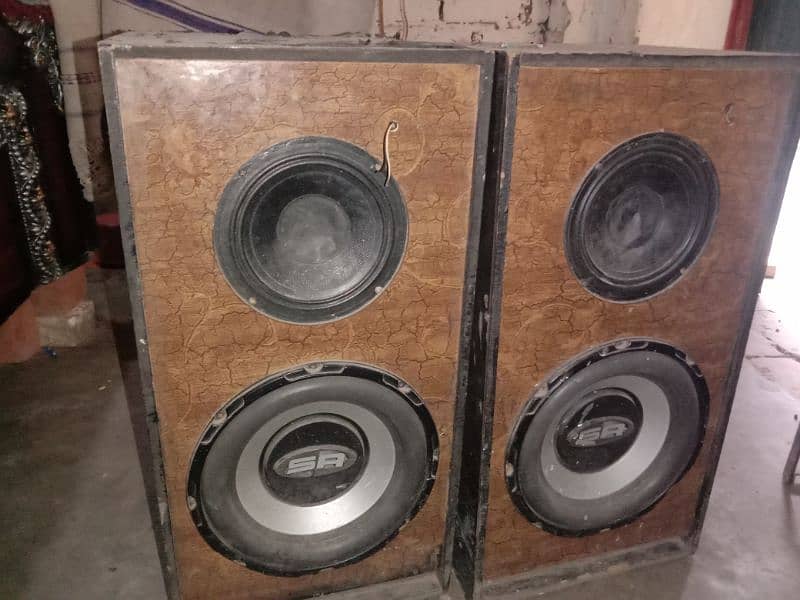 High Bass Speaker 2x Available 4