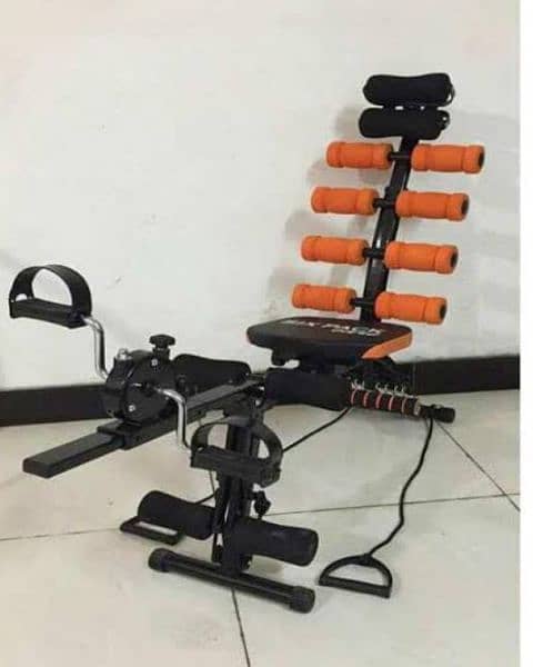 Ab king pro Multi bench press chest press dumbbells twister gym chrome 11