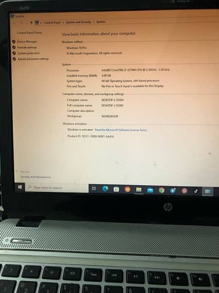 Urgent sale , HP Laptop Corei5 9