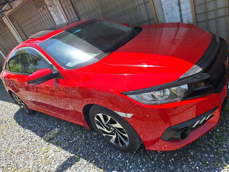 honda civic UG oriel red colour very good condition for sale 1