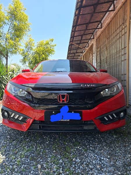 honda civic UG oriel red colour very good condition for sale 3