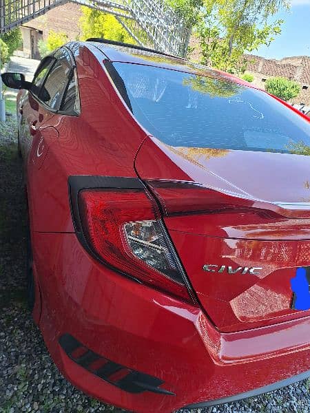 honda civic UG oriel red colour very good condition for sale 5