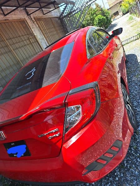 honda civic UG oriel red colour very good condition for sale 7