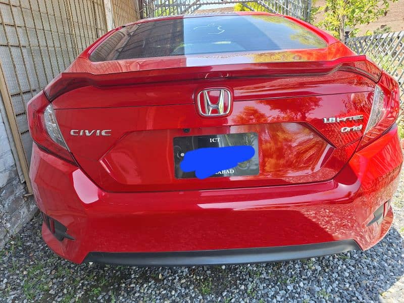 honda civic UG oriel red colour very good condition for sale 8