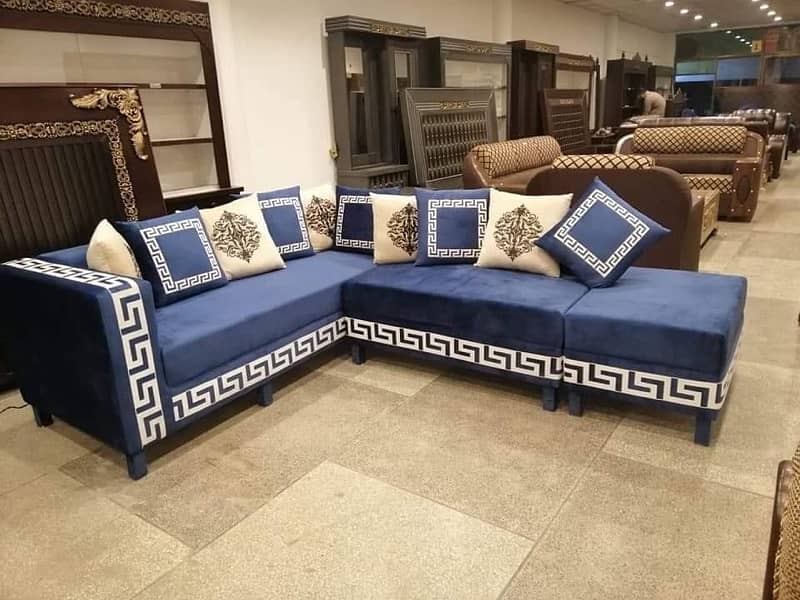 Sofa Poshish / Sofa Repair/ Fabric change / L Shape Sofa / Best Rates 3