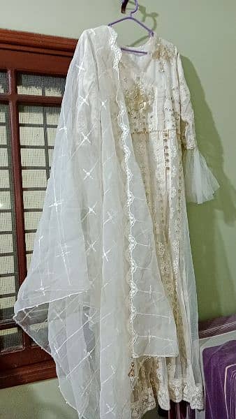 long maxi white color 0