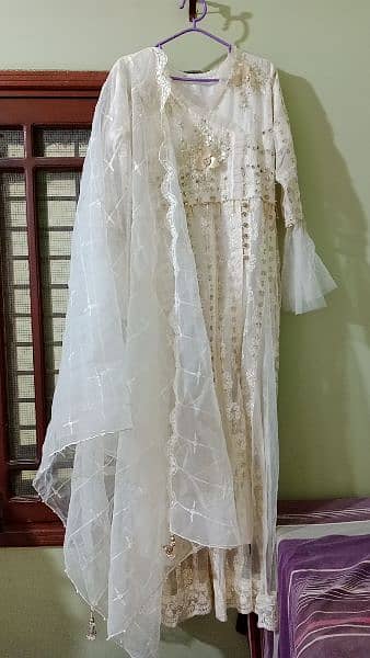 long maxi white color 5