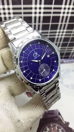 Men Watches in low Price range for Boys in Silver Chain