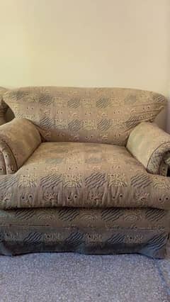 5 Seater Sofa Set with Stuffing