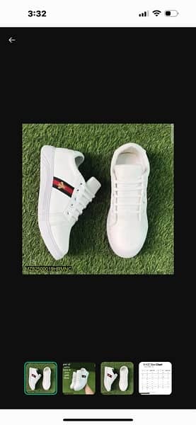 •  Material: PU Leather •  Product Type: Men's sneakers 0
