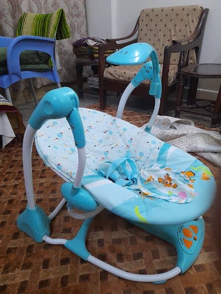 Baby swing automatic 2