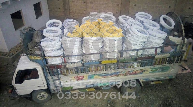 Razor Wire For Sale / Chain Link Jali / Electric Fence / Powder Coat 3