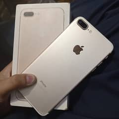 iphone 7  plus 32 gb offical pta with box exchange possible