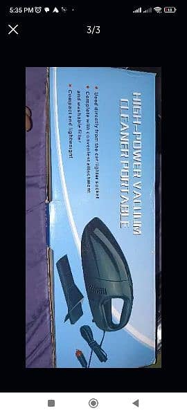 High Power Vacuum Cleaner Portable 0