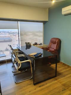 26 STREET VIP LAVISH FURNISHED OFFICE FOR RENT 24/7 TIME WITH CUBICLE WORK STATION