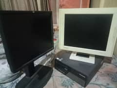 Lenovo PC and 2 LCD