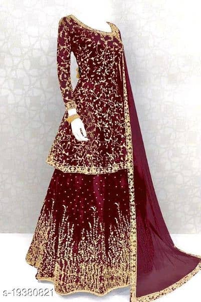 the beutifull barat walima mahndi dress make on order 10