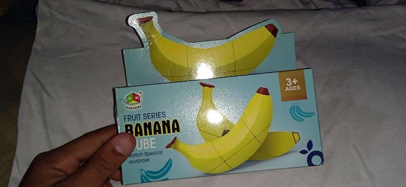 banana cube smooth speed cube fruit series 0
