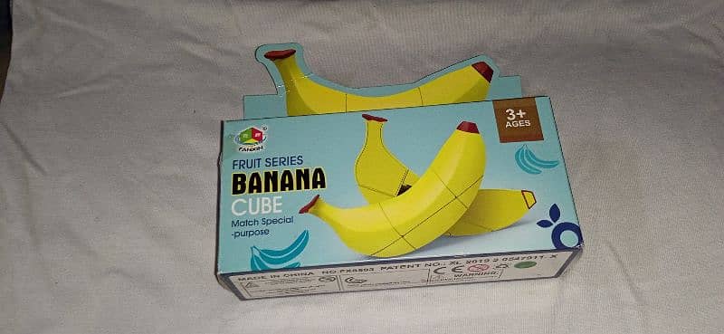 banana cube smooth speed cube fruit series 2