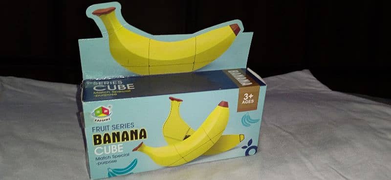 banana cube smooth speed cube fruit series 3