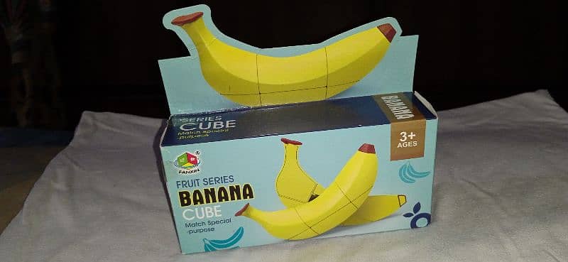 banana cube smooth speed cube fruit series 4