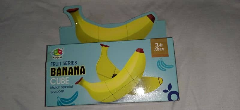 banana cube smooth speed cube fruit series 19