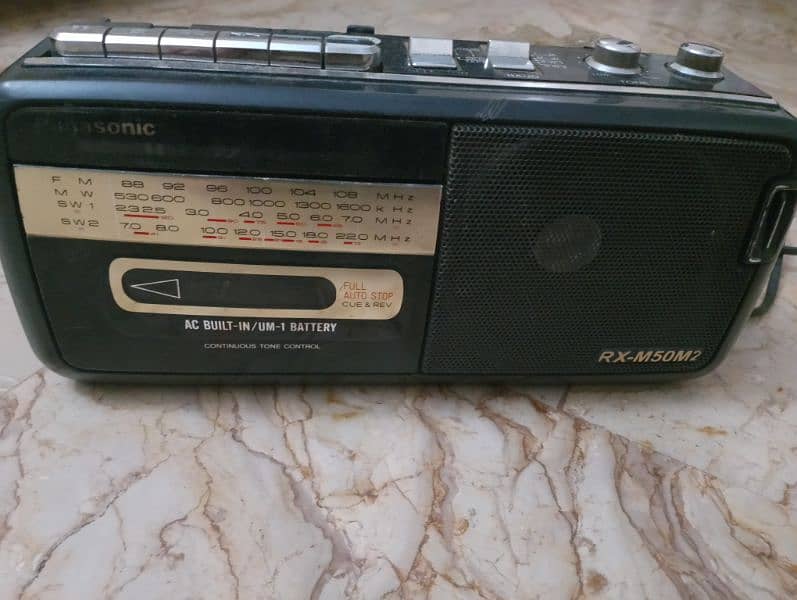 Panasonic RX-M50M2 radio & tape recorder 0