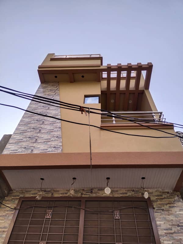 2.5 Marla Brand New House For Sale Nishtar Colony Good Location 1