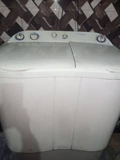 Haier dual tub totally genuine washing dryer