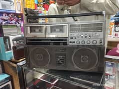Sharp Double Cassette Player and Radio - Best Condition