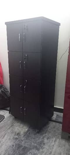 Brown 5x2 feet 8 door wooden sheet cupboard