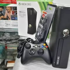 Xbox 360 with kinect and cds.
